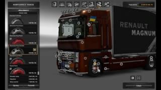 [ETS2]Euro Truck Simulator 2 Renault Magnum Updates v 15.03