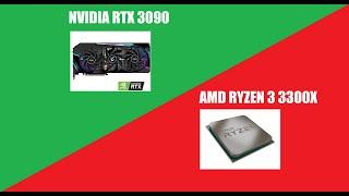 AMD RYZEN 3 3300X & NVIDIA RTX 3090 4K GAMING 2022