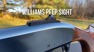 Remington 7600 Update | Dialing in the Peep Sight