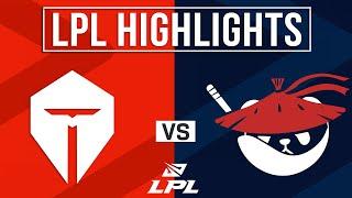 TES vs AL Highlights ALL GAMES | LPL 2025 Split 1 Finals | Top Esports vs Anyone's Legend