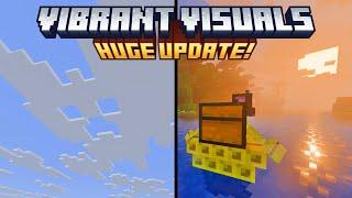 VIBRANT VISUALS OVERHAULED, EASTER EGGS ADDED & MORE! - Minecraft Bedrock 1.21.90.26