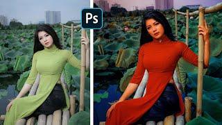 Edit Raw Photos & Make Them Pop In Photoshop  Camera Raw Color Grading Tutorial by wick