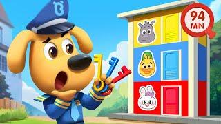 Police Find the Missing Keys | Funny Stories | Safety Rules for Kids | Sheriff Labrador