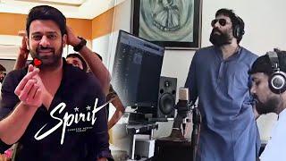 Music sittings Of #SPIRIT  | Prabhas | Sandeep Vanga Reddy | Kareena kapoor