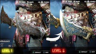 God of War Ragnarok - ALL WEAPON Appearance Level 1 - 5