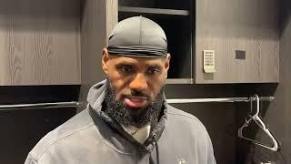 LeBron talks after the Lakers’ blowout loss to the Phoenix Suns