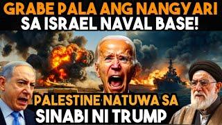 HALA! ISRAEL NAVAL BASE INATAKE ng.. TRUMP MAY SINABI sa PALEST1NE PRESIDENT. IRAN at AMERICA