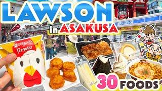 Lawson Japan / Japanese Convenience Store Food in Asakusa / Tokyo Vlog