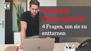 Vorstellungsgespräch - 4 eigene Fragen, um schlechte Führungskraft zu erkennen