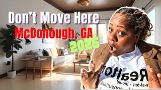 Don't Move to McDonough 2025