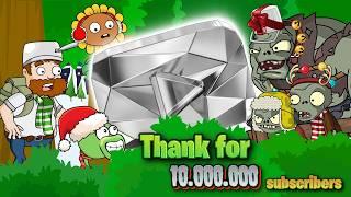 Plants vs Zombies Animation Merry Christmas 2025  Help me 10,000,000 SUBSCRIBERS