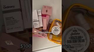 $100 AT SEPHORA VS ULTA BEAUTY SHOPPING SPREE ️