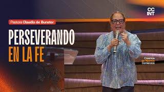 Pastora Claudia de Bunster - Perseverando en la fe