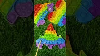 WOW ‼️Beautiful pop it amazing colours ‼️#popit #shorts #relax #fidget #popitsatisfying