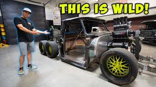 CANT BELIEVE WE DID THIS!  We cut up our classic truck and turned it into this - C10 SLAYER EP. 10