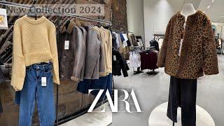 ZARA WOMEN’S NEW️WINTER COLLECTION OCTOBER 2024 / NEW IN ZARA HAUL 2024