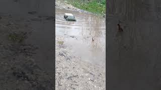 GAZ 71 in a Off Road Water Crossing Sequence