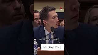 TikTok's CEO was asked if the app accesses Wi-Fi at a US congressional hearing on Mar 23.