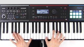 "Playing Ballads" (Selecting a Piano Tone, Adding Reverb) Roland JUNO-DS Quick Start #01