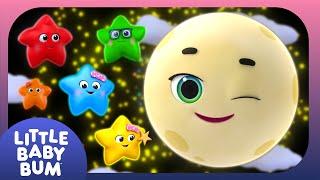 Moon & Star Sensory Lullaby for Babies To Go To Sleep - Calming Sensory Bedtime Video