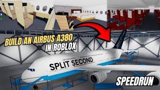 Build an Airbus A380 in Roblox | Roblox Build a Plane Tycoon