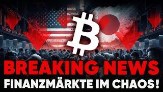 BITCOIN STÜRZT AB – GLOBALE WIRTSCHAFTSKRISE?