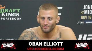 Oban Elliott UFC 309 Post-Fight Press Conference