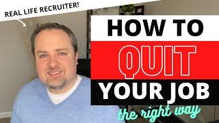 How To Quit Your Job