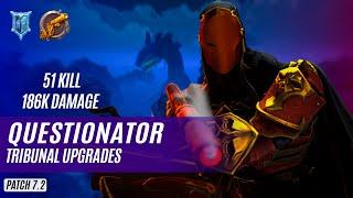 51 KILL 186K DAMAGE Questionator VII PALADINS COMPETITIVE (DIAMOND) TRIBUNAL UPGRADES