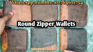 Round zipper Menbense Brand Wallet price in Bangladesh | Online shop BD | Men's moneybag collection