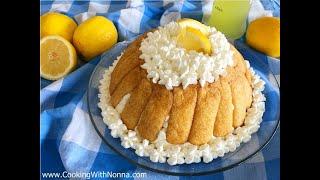 Limoncello Zuccotto - Rossella Rago   Cooking with Nonna