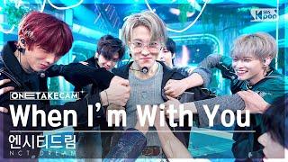 [단독샷캠4K] 엔시티 드림 'When I'm With You' 단독샷 별도녹화│NCT DREAM ONE TAKE STAGE│@SBS Inkigayo 241117