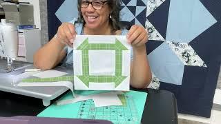 SUMMER SEWING SERIES … QUILT 2 - Starring Churn Dash Quilt Top