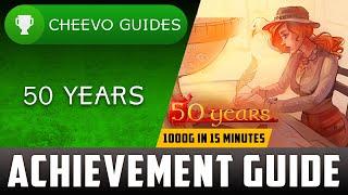 50 YEARS - Achievement Guide (Xbox One) **1000g in 15 Minutes**