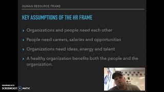 The Human Resource Frame