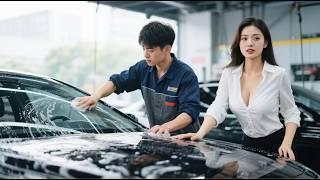 Gold-digger dumps car washer—little did she know he’s a hidden billionaire!