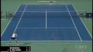 Serena Williams vs Yaroslava Shvedova | 2009 Highlights