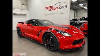 2018 Chevrolet SOLD SOLD SOLD Corvette Grand Sport 2LT Torch Red with just 7k kms! Munro Motors