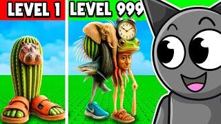 I Became MAX LEVEL BRAINROT In Roblox..