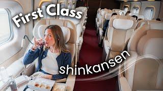 Riding Japan’s fastest bullet train FIRST CLASS | Tokyo to Morioka on JR East GranClass Shinkansen