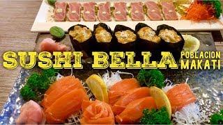 Sushi Bella Japanese Restaurant Poblacion Makati: Salmon Sashimi, Uni, Tuna Tataki