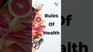 Rules Of Health | eGlobalDoctors