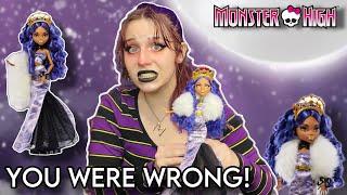 You Are WRONG About Her! Monster High Clawdeen Wolf Howliday Collector Doll Review & Unboxing