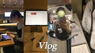 대학생 브이로그 vlog | 누가 내 시간만 2배속 해놨어-; 공부하고 일하고 운동하면 하루가 끝이야 ••! | 지하철 황당썰, 자격증 공부, 알바, 카공•집공, 운동 외 일상