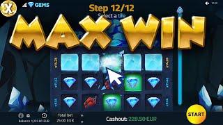 GRAND JACKPOT  MAX WIN  Mine Gems  Online Slot Epic Big Win - BGaming