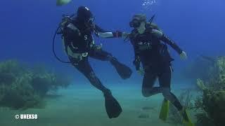 Amy's first SCUBA Dive - Freeport - Grand Bahamas