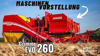 Brandneue GRIMME EVO 260 / Vollhydraulischer Antrieb, Triebrad & mehr / Neuheiten & Technische Daten