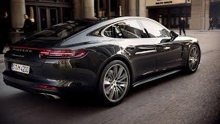 The new Panamera Turbo and Panamera 4S in motion.