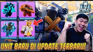 PAKAI FULL UNIT EXCLUSIVE TERBARU DI UPDATE BARU TOILET TOWER DEFENSE!