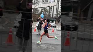 김도연 선수 주법 - 2025 서울국제마라톤 #2025서울마라톤 #동아마라톤 #marathon #마라톤 #서울마라톤